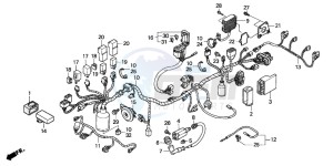 NSS250A JAZZ drawing WIRE HARNESS (NSS2502)