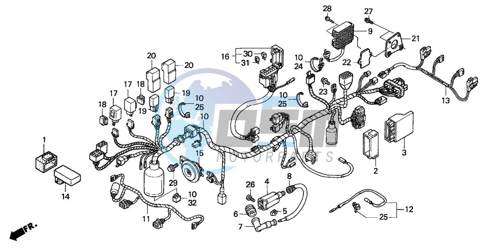 WIRE HARNESS (NSS2502)