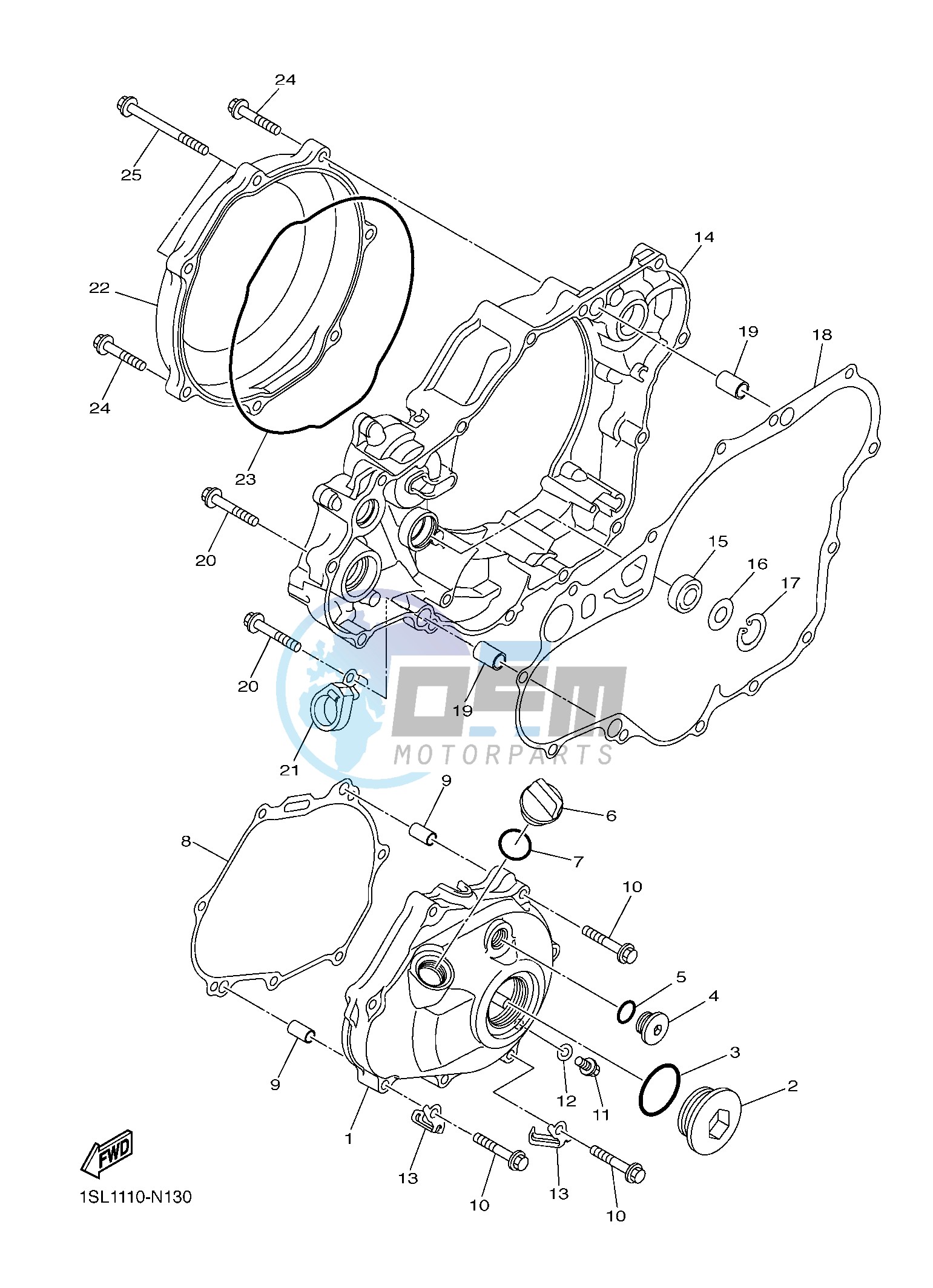 CRANKCASE COVER 1