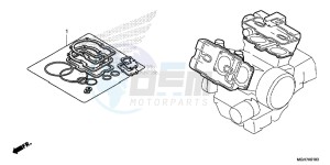 VFR1200XDLF CrossTourer - VFR1200X Dual Clutch 2ED - (2ED) drawing GASKET KIT A