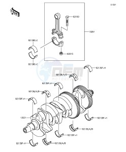 Z1000SX_ABS ZX1000MEF FR GB XX (EU ME A(FRICA) drawing Crankshaft