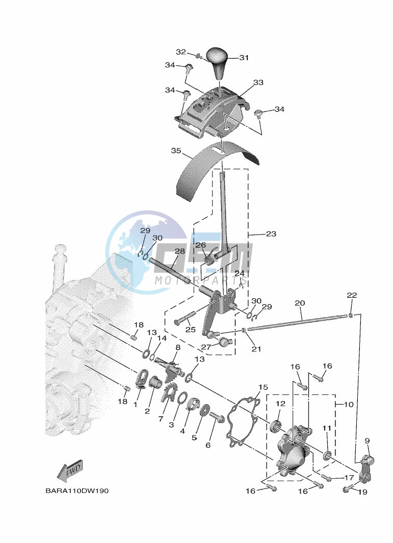 SHIFT SHAFT