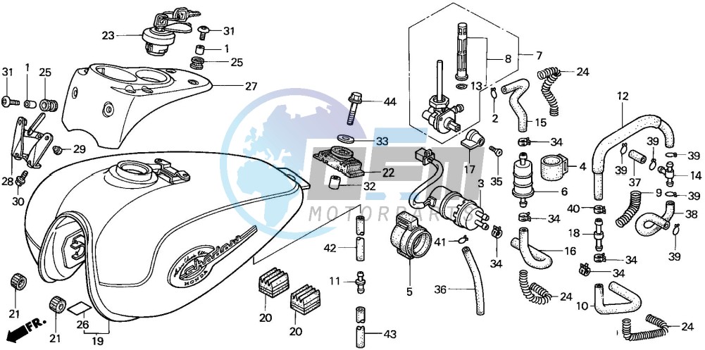 FUEL TANK/FUEL PUMP