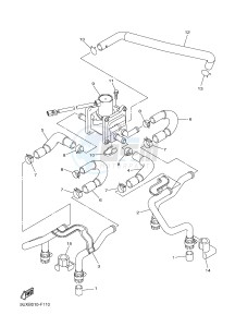 XJR1300C XJR 1300 (2PN4) drawing AIR INDUCTION SYSTEM