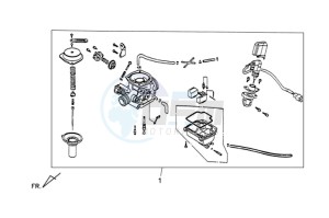 SYMPLY 150 drawing CARBURATOR