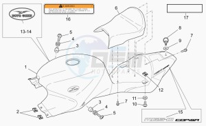 MGS-01 1200 Corsa Corsa drawing Fairing assy