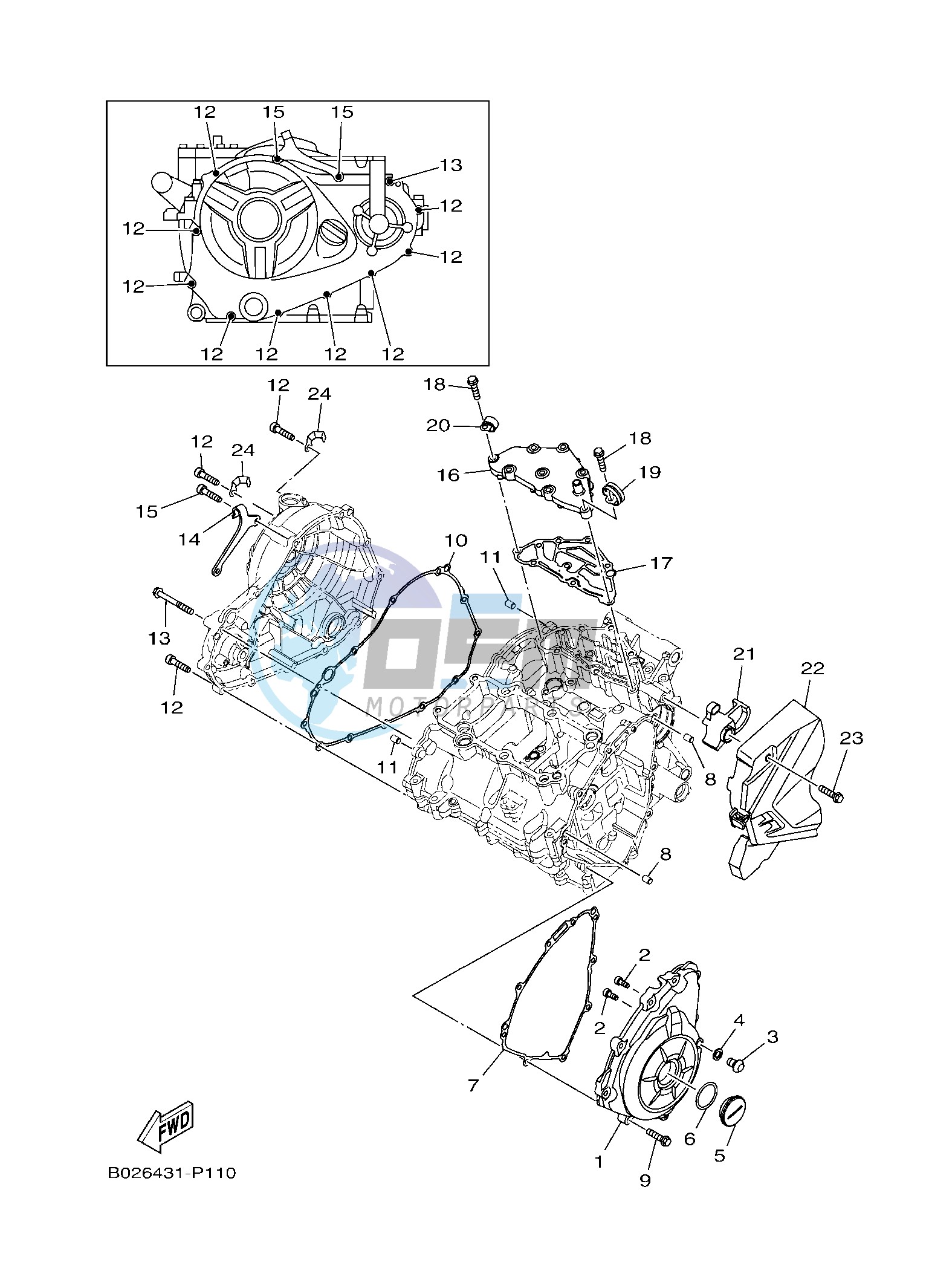 CRANKCASE COVER 1