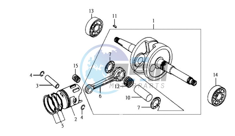 CRANKSHAFT / PISTON