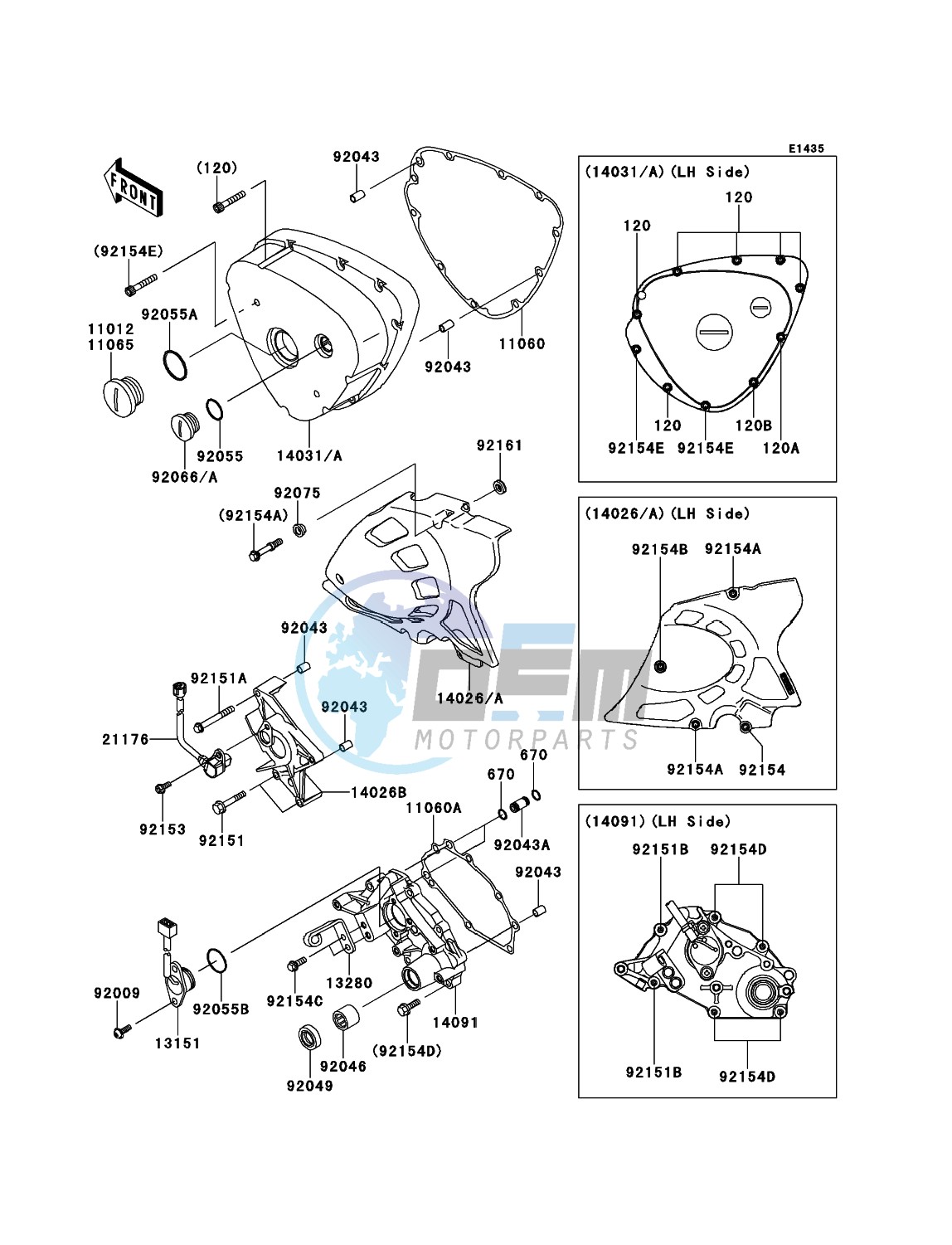 Left Engine Cover(s)