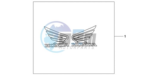 3D LOGO KIT HONDA