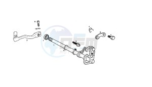 SENDA R X-TREM - 50 CC VTHSR1D1A EU2 drawing GEAR CHANGE MECHANISM