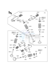 VULCAN 900 CLASSIC VN900BFFA GB XX (EU ME A(FRICA) drawing Valve(s)