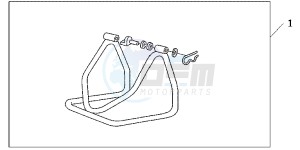 CBR600RRC drawing REAR PADDOCK STAND