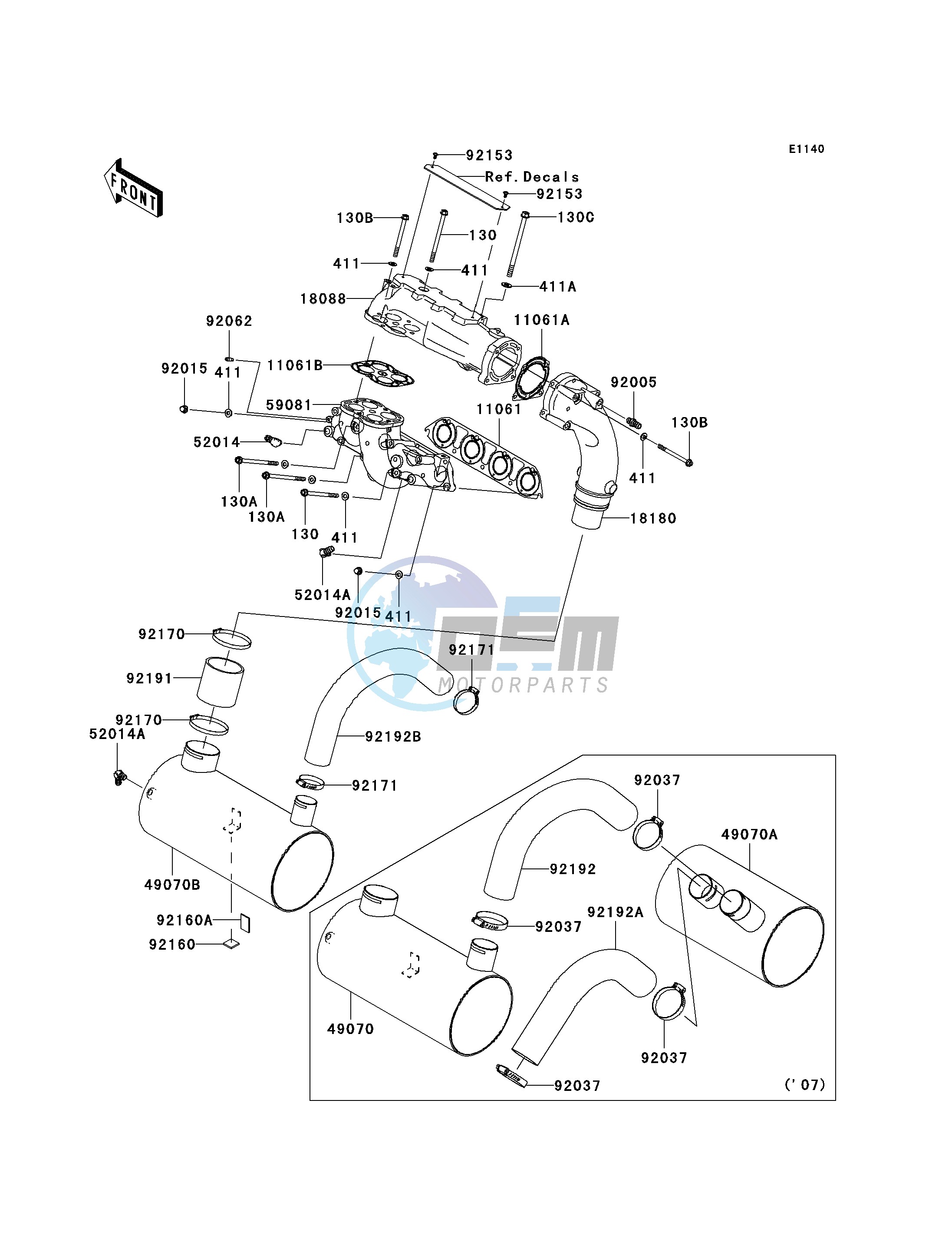 MUFFLER-- S- -