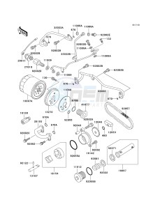 VN 750 A [VULCAN 750] (A15-A19) [VULCAN 750] drawing OIL PUMP_OIL FILTER