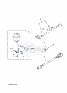 F50DETL drawing SPEEDOMETER