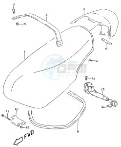 AY50 (V-W-X-Y) katana drawing SEAT (model V)