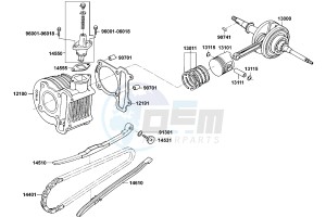 LIKE 50 Netherlands drawing Cylinder  - Piston  - Crankshaft