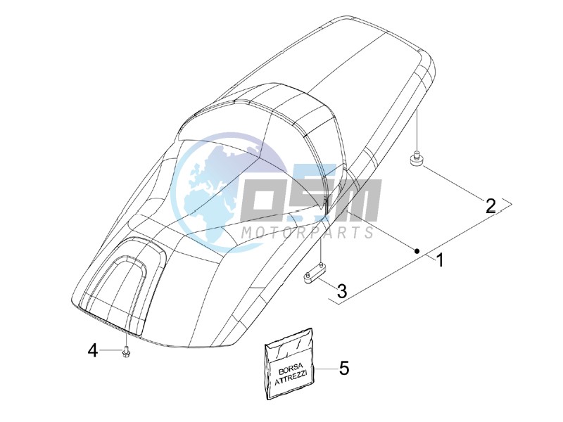 Saddle seats - Tool roll