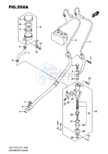 GSX-S125 MLX drawing REAR MASTER CYLINDER