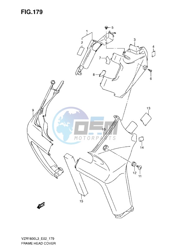 FRAME HEAD COVER L3