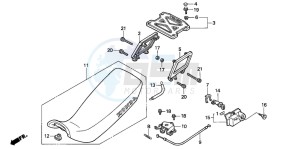 NX250 drawing SEAT