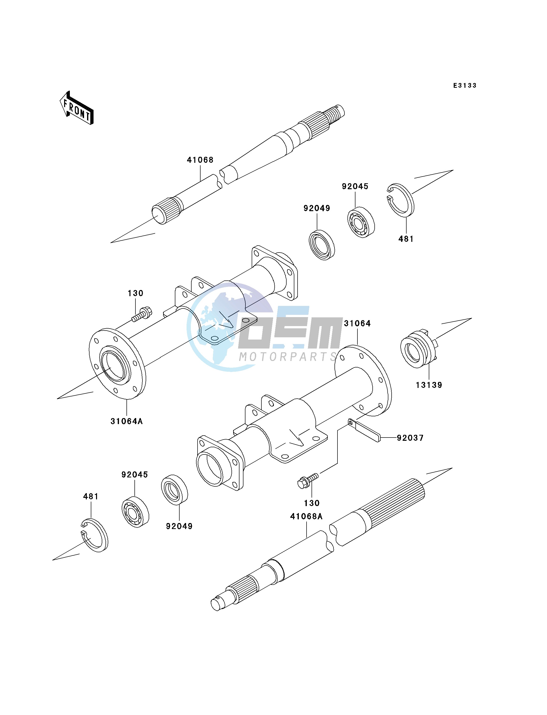 REAR AXLE