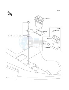 KVF 360 B [PRAIRIE 360] (B6F-B9F) B7F drawing METER-- S- -