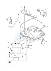 MTN1000 MT-10 MT-10 (B677) drawing OIL CLEANER