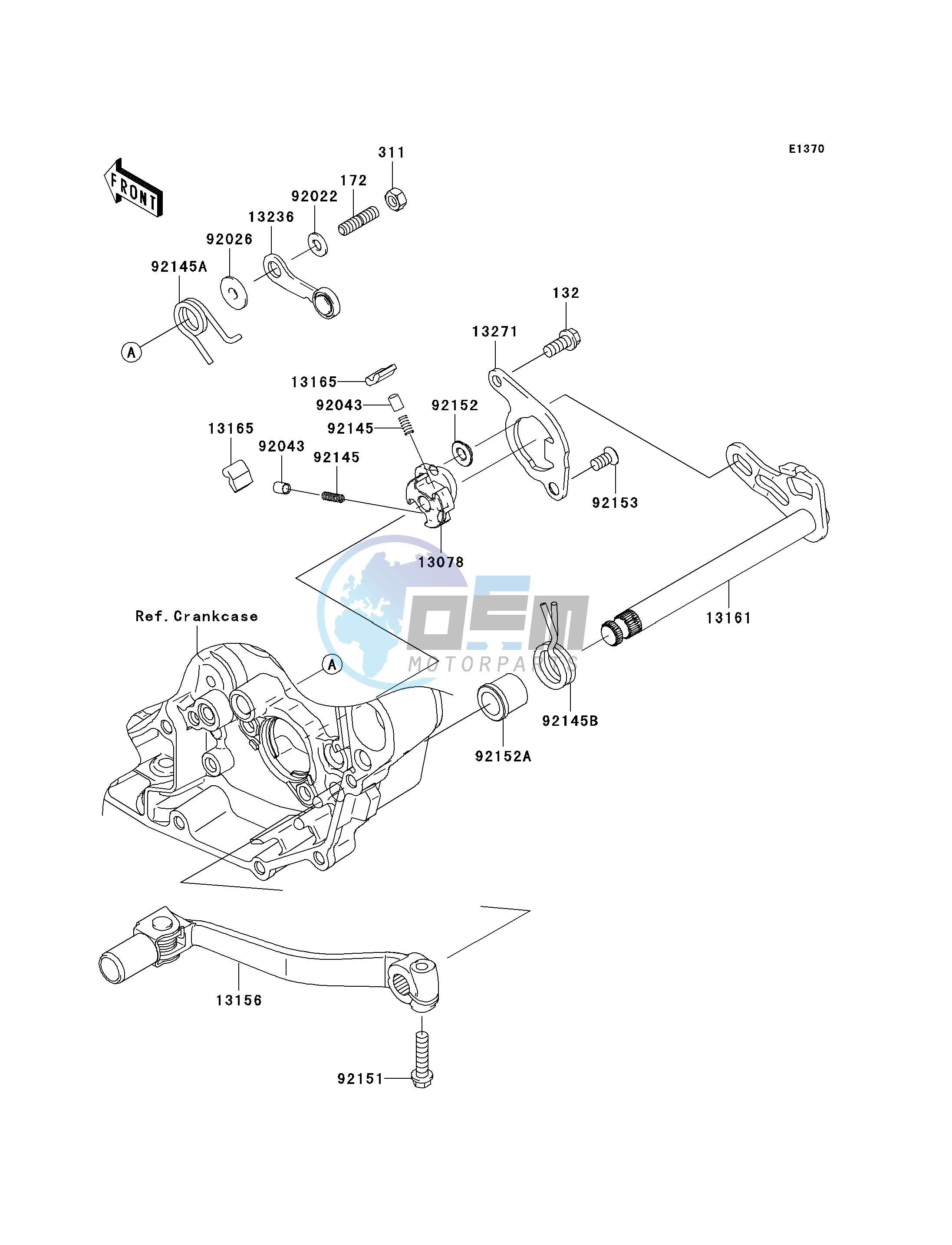 GEAR CHANGE MECHANISM