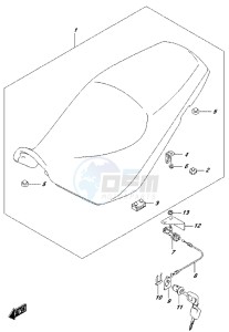 DL650 drawing SEAT