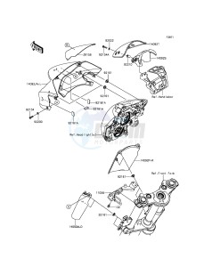 ER-6N ER650EEF XX (EU ME A(FRICA) drawing Cowling