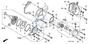 CBF10009 Ireland - (EK) drawing WATER PUMP