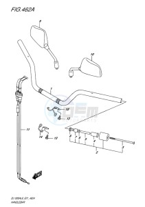 DL1000 ABS V-STROM EU drawing HANDLEBAR