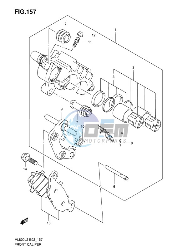 FRONT CALIPER