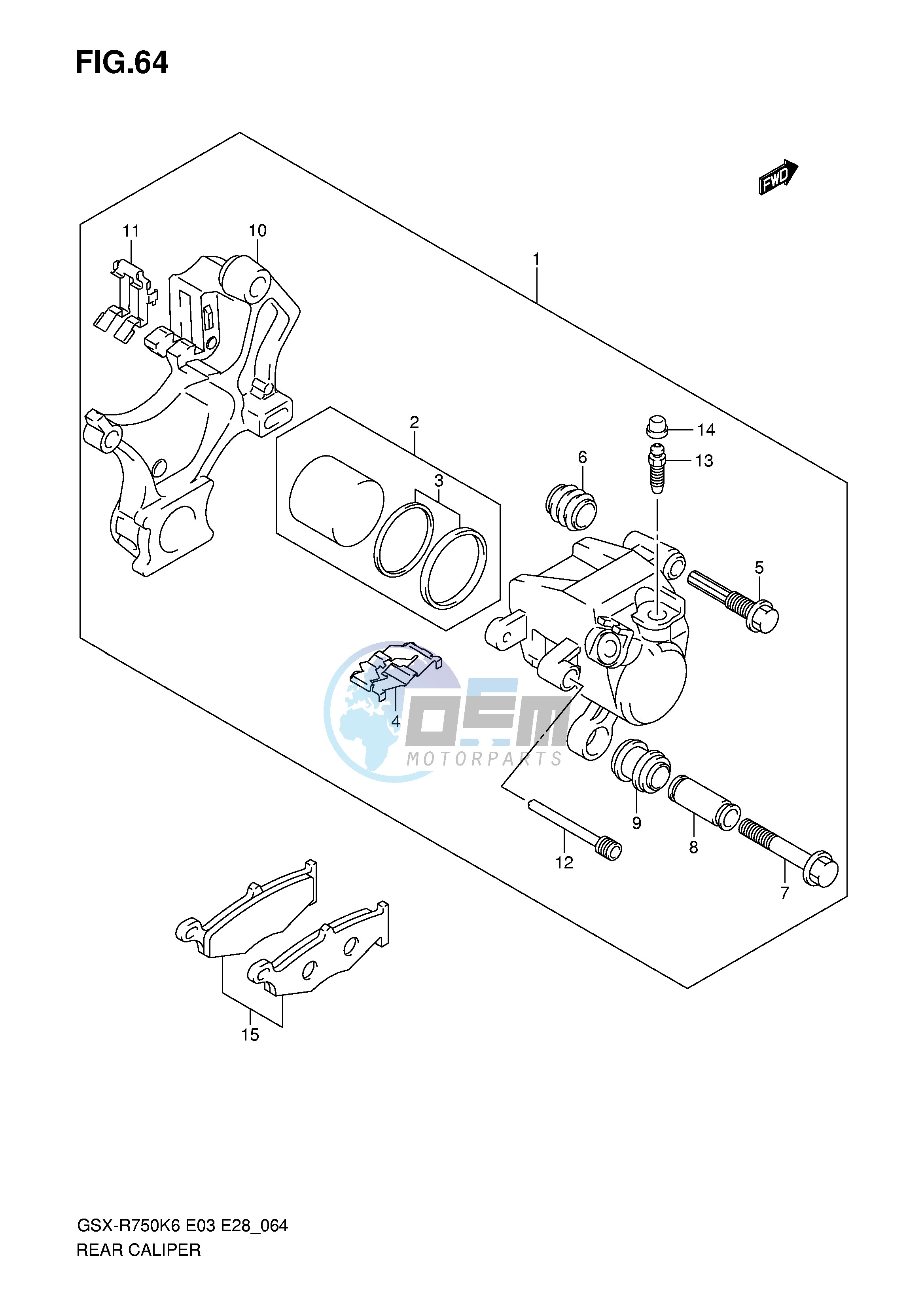 REAR CALIPER