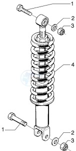 GSM 50 drawing Rear suspension