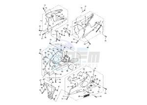 YZF R 6 600 drawing COWLING 2 MY04