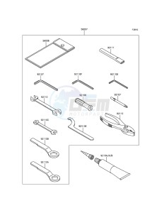 Z800 ABS ZR800DFF UF (UK FA) XX (EU ME A(FRICA) drawing Owner's Tools