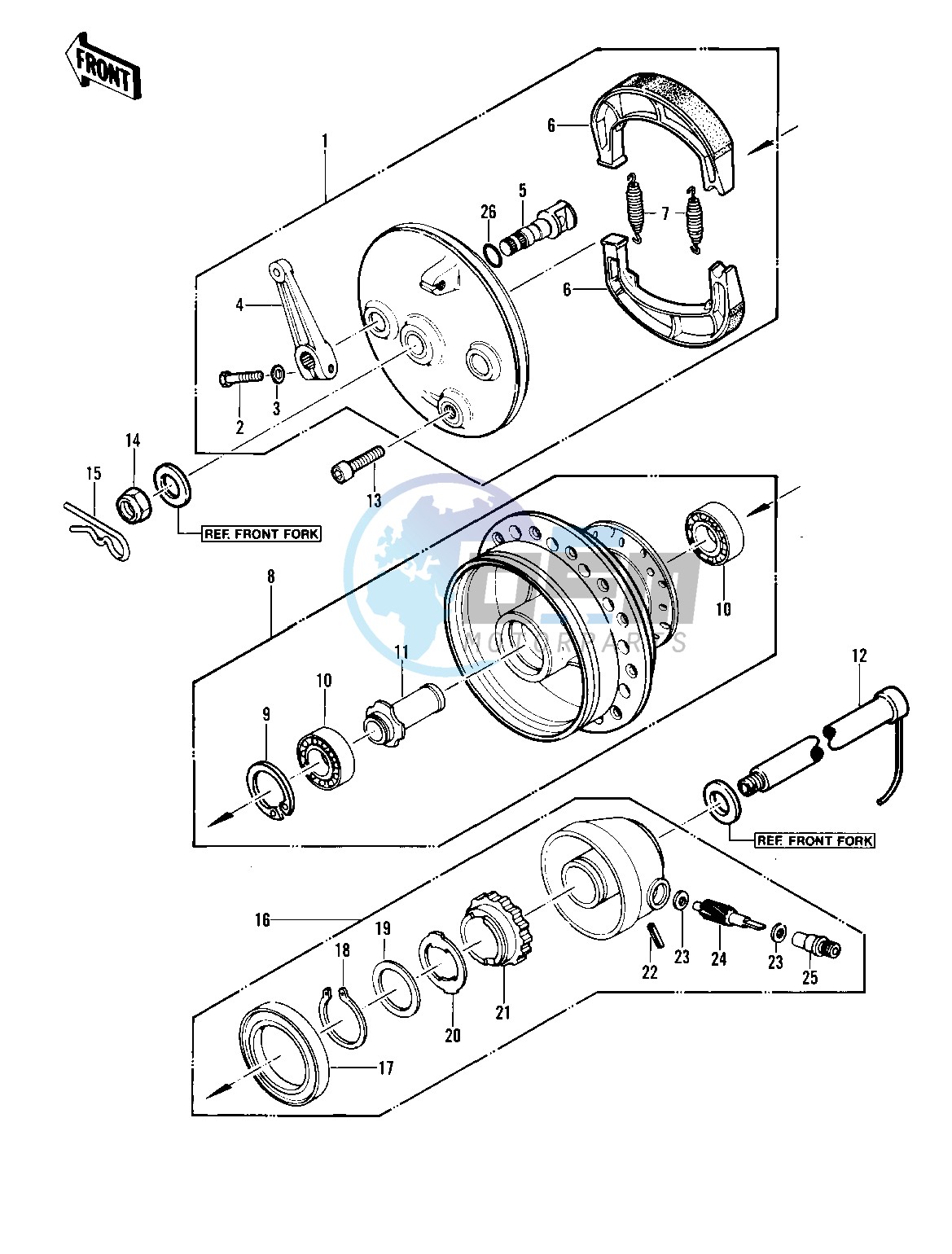 FRONT HUB_BRAKE