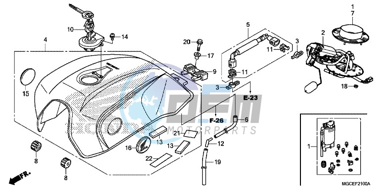 FUEL TANK/ FUEL PUMP