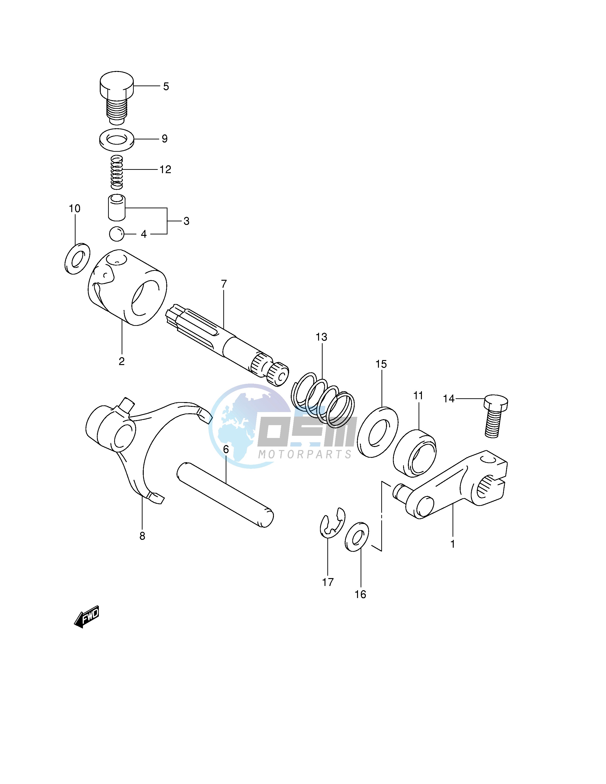 GEAR SHIFTING (3)(MODEL K1 K2)