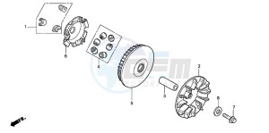 SH300AR drawing DRIVE FACE