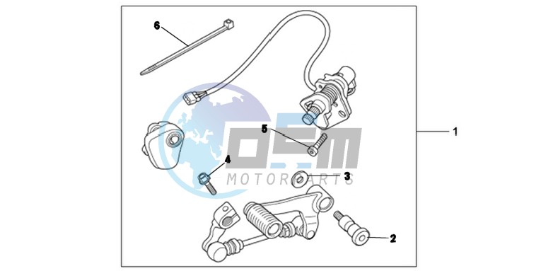 KIT,DCT PEDALSHI F