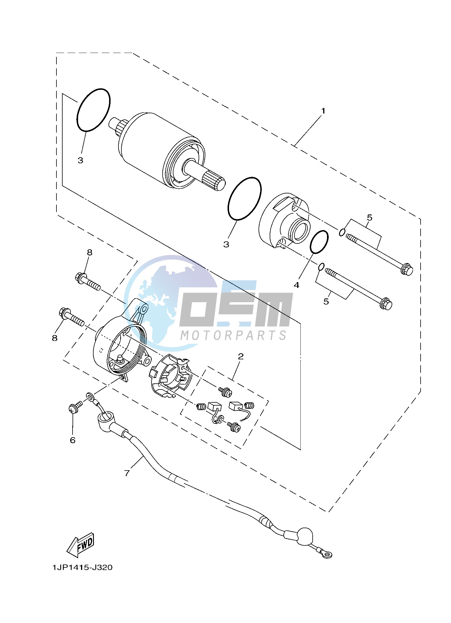 STARTING MOTOR