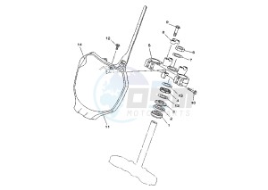 YZ LC 250 drawing STEERING