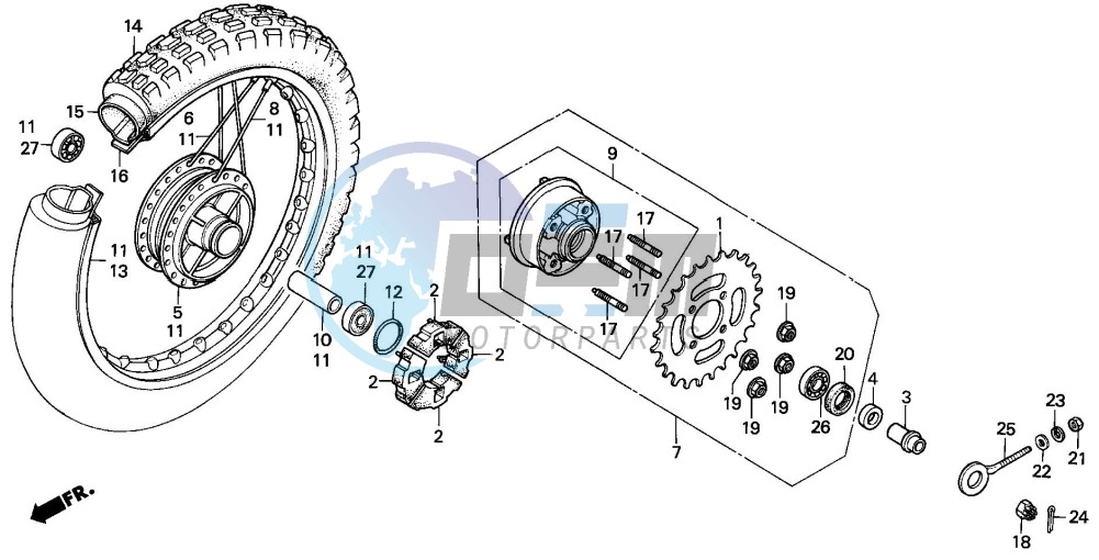 REAR WHEEL (2)