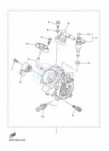 WR450F (B7R9) drawing INTAKE 2