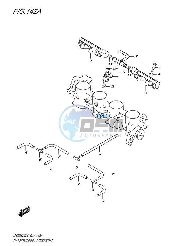 THROTTLE BODY HOSE-JOINT