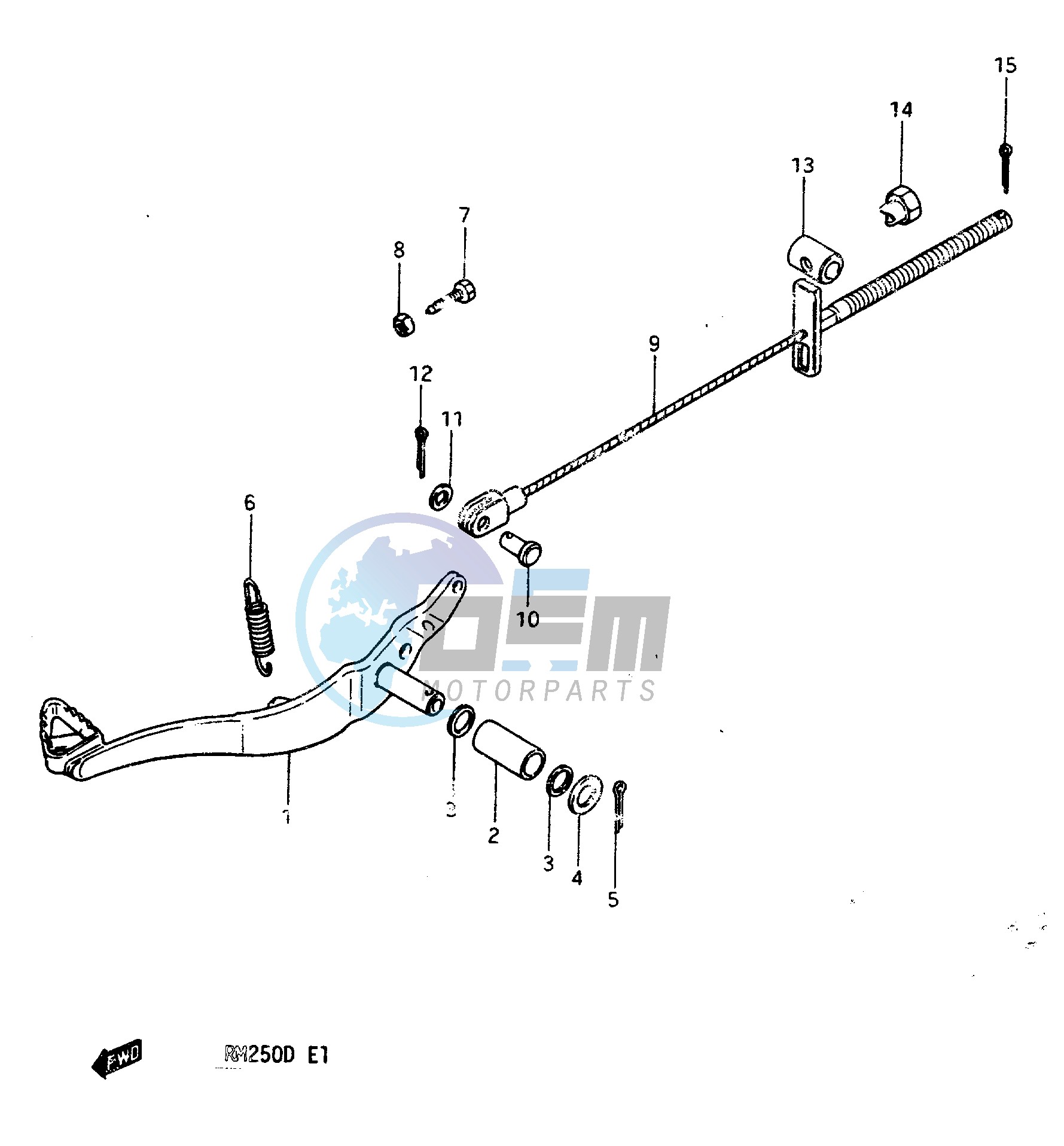 REAR BRAKE MODEL Z